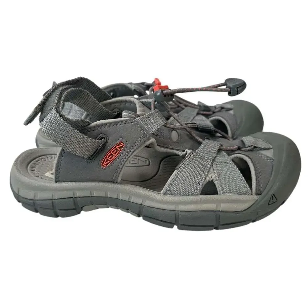KEEN Ravine H2 Womens Sandals Size 8 Grey Water Hiking Outdoor Trail Casual